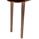 vidaXL tömör akácfa konzolasztal 110 x 35 x 76 cm