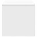 vidaXL fehér szerelt fa éjjeliszekrény 40 x 30 x 30 cm