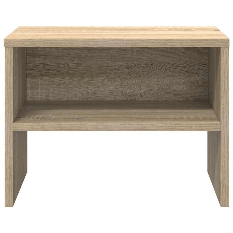 vidaXL sonoma tölgy színű szerelt fa éjjeliszekrény 40 x 30 x 30 cm