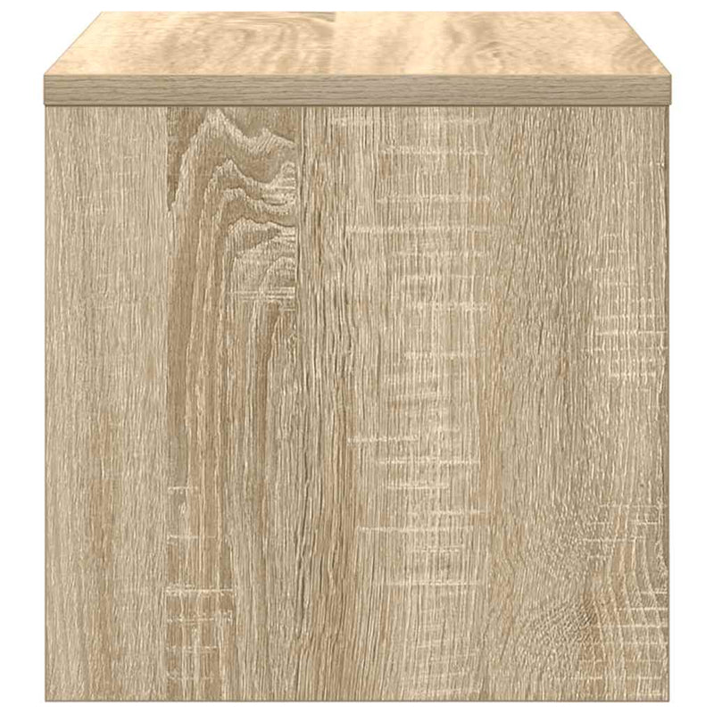 vidaXL sonoma tölgy színű szerelt fa éjjeliszekrény 40 x 30 x 30 cm
