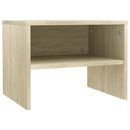vidaXL 2 db sonoma tölgy színű szerelt fa éjjeliszekrény 40x30x30 cm