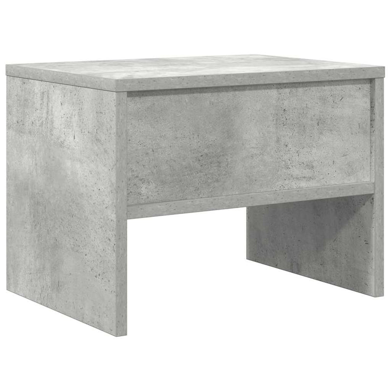 vidaXL betonszürke szerelt fa éjjeliszekrény 40 x 30 x 30 cm