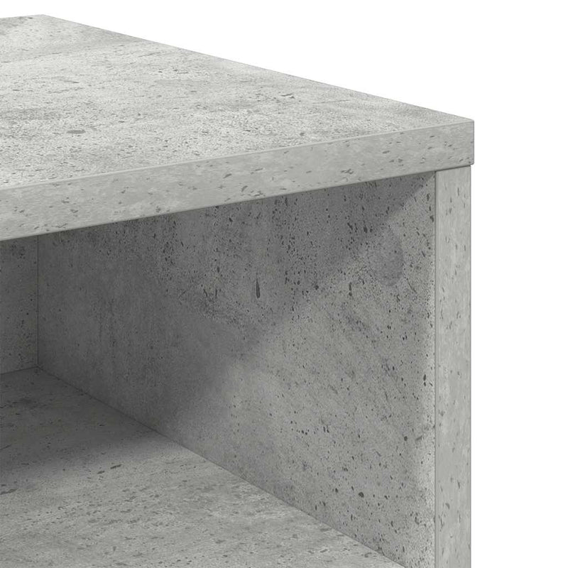 vidaXL betonszürke szerelt fa éjjeliszekrény 40 x 30 x 30 cm