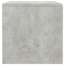 vidaXL 2 db betonszürke szerelt fa éjjeliszekrény 40 x 30 x 30 cm