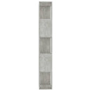 vidaXL betonszürke szerelt fa könyvszekrény/térelválasztó 45x24x159 cm