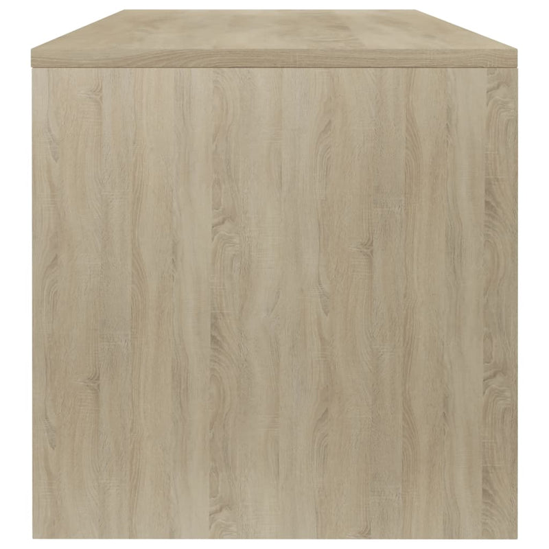 vidaXL sonoma tölgy színű szerelt fa dohányzóasztal 100 x 40 x 40 cm