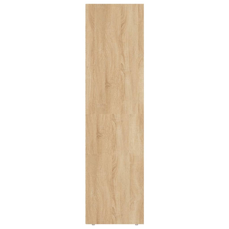 vidaXL sonoma tölgy színű forgácslap könyv-/TV-szekrény 36x30x114 cm