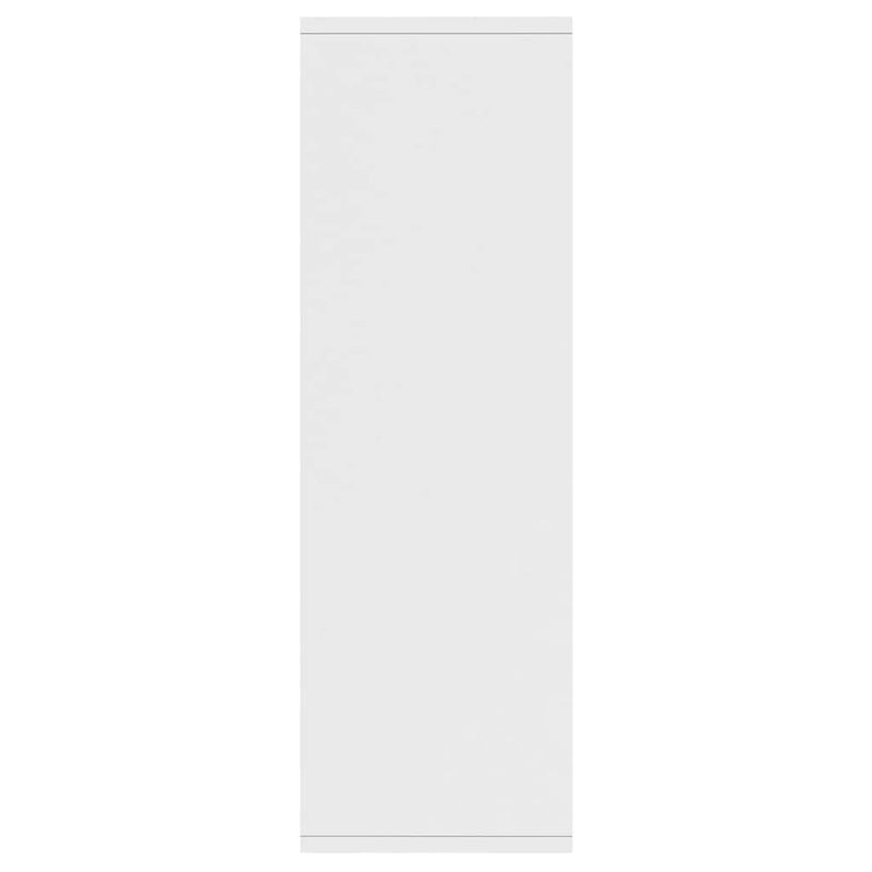 vidaXL fehér szerelt fa könyv-/tálalószekrény 50 x 25 x 80 cm