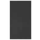 vidaXL fekete szerelt fa könyv-/tálalószekrény 50 x 25 x 80 cm