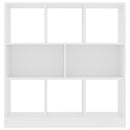 vidaXL fehér szerelt fa könyvszekrény 97,5 x 29,5 x 100 cm