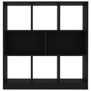 vidaXL fekete szerelt fa könyvszekrény 97,5 x 29,5 x 100 cm