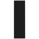 vidaXL fekete szerelt fa könyvszekrény 97,5 x 29,5 x 100 cm