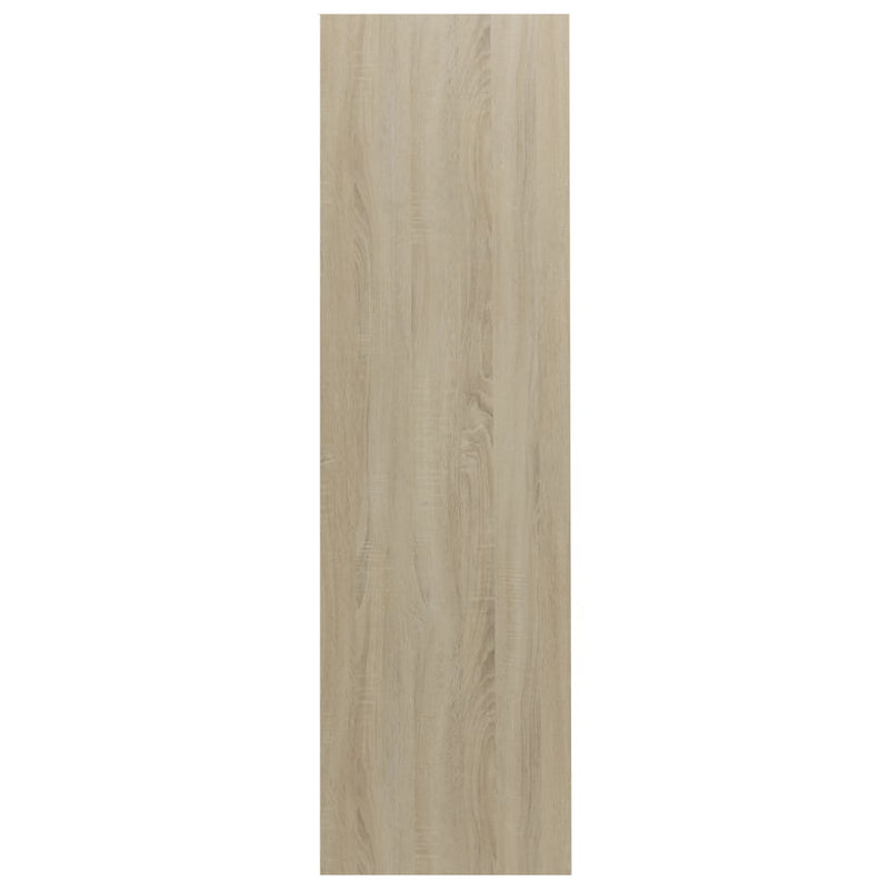 vidaXL sonoma tölgy színű szerelt fa könyvszekrény 97,5x29,5x100 cm