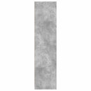 vidaXL betonszürke szerelt fa ruhásszekrény 100 x 50 x 200 cm