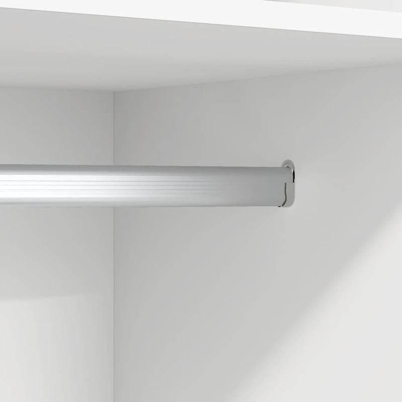 vidaXL fehér szerelt fa ruhásszekrény 50 x 50 x 200 cm