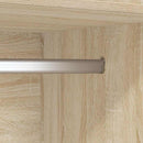 vidaXL tölgy színű szerelt fa ruhásszekrény 50 x 50 x 200 cm