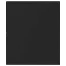 vidaXL fekete könyv-/TV-szekrény 143 x 30 x 36 cm