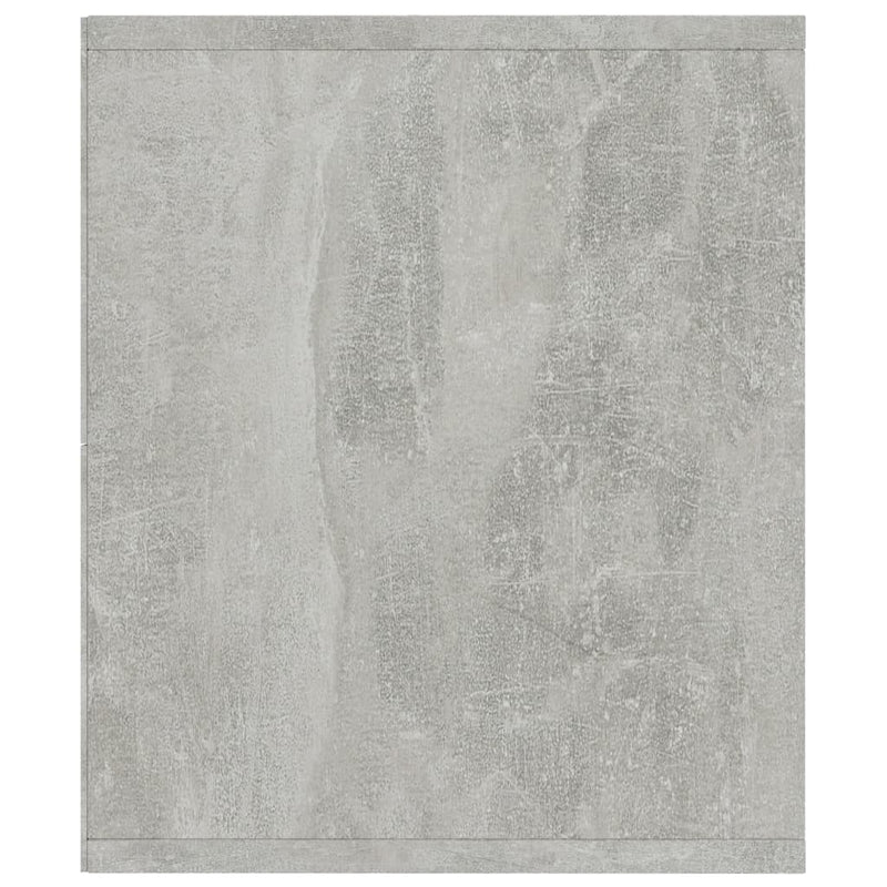 vidaXL betonszürke könyv-/TV-szekrény 143 x 30 x 36 cm