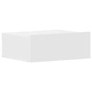 vidaXL fehér szerelt fa függő éjjeliszekrény 40 x 30 x 15 cm