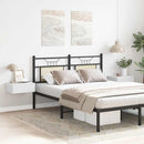 vidaXL 2 db fehér szerelt fa függő éjjeliszekrény 40 x 30 x 15 cm