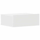 vidaXL 2 db fehér szerelt fa függő éjjeliszekrény 40 x 30 x 15 cm