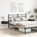 vidaXL 2 db fekete szerelt fa függő éjjeliszekrény 40 x 30 x 15 cm