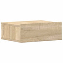 vidaXL 2 db sonoma tölgy szerelt fa függő éjjeliszekrény 40x30x15 cm