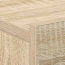 vidaXL 2 db sonoma tölgy szerelt fa függő éjjeliszekrény 40x30x15 cm