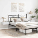 vidaXL 2 db magasfényű fehér szerelt fa függő éjjeliszekrény 40x30x15