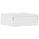 vidaXL 2 db magasfényű fehér szerelt fa függő éjjeliszekrény 40x30x15