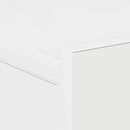 vidaXL 2 db magasfényű fehér szerelt fa függő éjjeliszekrény 40x30x15