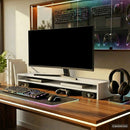 vidaXL fehér szerelt fa monitorállvány 100 x 24 x 13 cm