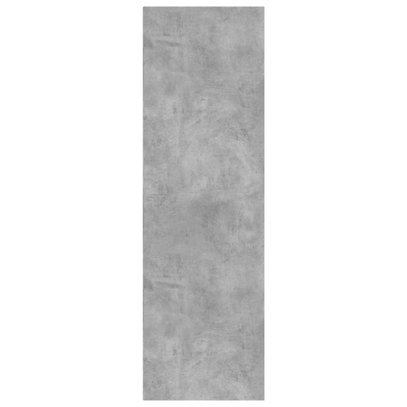 vidaXL betonszürke szerelt fa könyv-/tálalószekrény 66x30x98 cm