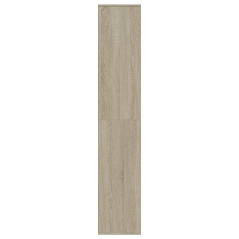 vidaXL sonoma tölgy színű szerelt fa cipősszekrény 54 x 34 x 183 cm