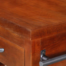 vidaXL tömör akácfa zsúrkocsi 100 x 48 x 89 cm