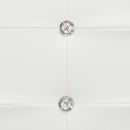 vidaXL fehér műbőr ágykeret matrac nélkül 135 x 190 cm