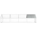 vidaXL kültéri horganyzott acél tyúkól 2,75 x 8 x 1,92 m