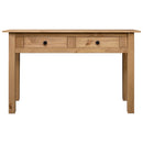 vidaXL tömör fenyőfa panama konzolasztal 110 x 40 x 72 cm