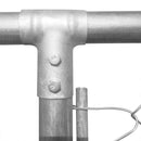 vidaXL kültéri kutyakennel 383 x 383 x 185 cm