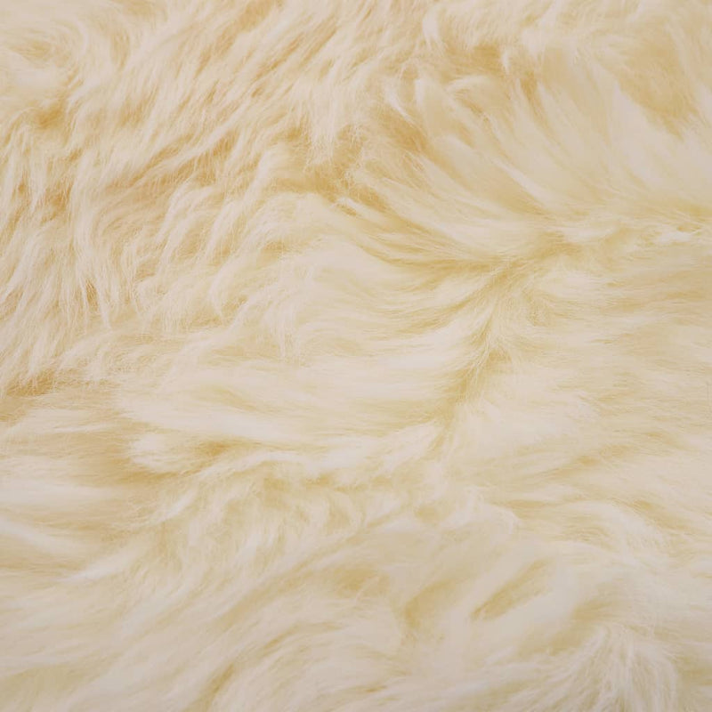 vidaXL fehér báránybőr szőnyeg 60 x 180 cm