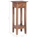 vidaXL tömör mahagóni fa virágtartó állvány 30 x 30 x 75 cm