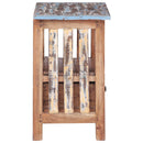 vidaXL tömör mahagóni fa éjjeliszekrény 41 x 30 x 50 cm