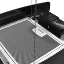vidaXL edzett üveg LCD érintőképernyős sziget páraelszívó