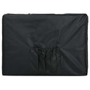 vidaXL antracitszürke 4 zónás masszázsasztal alumíniumvázzal 186x68 cm