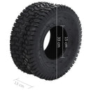 vidaXL 4-darabos gumiabroncs-/gumibelsőszett talicskához 15x6.00-6 4PR