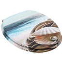 vidaXL 2 db kagylómintás MDF WC-ülőke