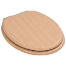 vidaXL 2 db bambuszmintás MDF WC-ülőke lassan csukódó fedéllel
