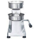 vidaXL alumínium hamburgerprés 500 db pogácsaelválasztó lappal 10 cm