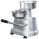 vidaXL alumínium hamburgerprés 500 db pogácsaelválasztó lappal 10 cm