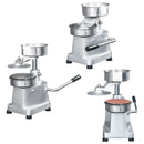 vidaXL alumínium hamburgerprés 500 db pogácsaelválasztó lappal 13 cm